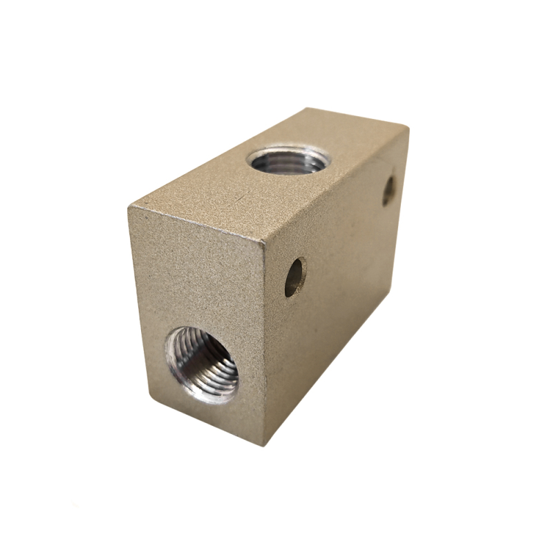 Pneumatic distribution valve V-XOR 08 for trimming unit of edge banding machine