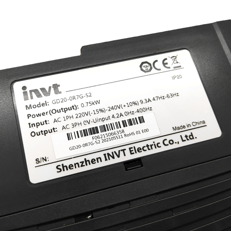 Inverter GD20-0R7G-S2 62030010017 edge banding machine