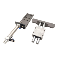 The mechanism of the clamping bar of the upper head of the drilling machine with CNC KD-612