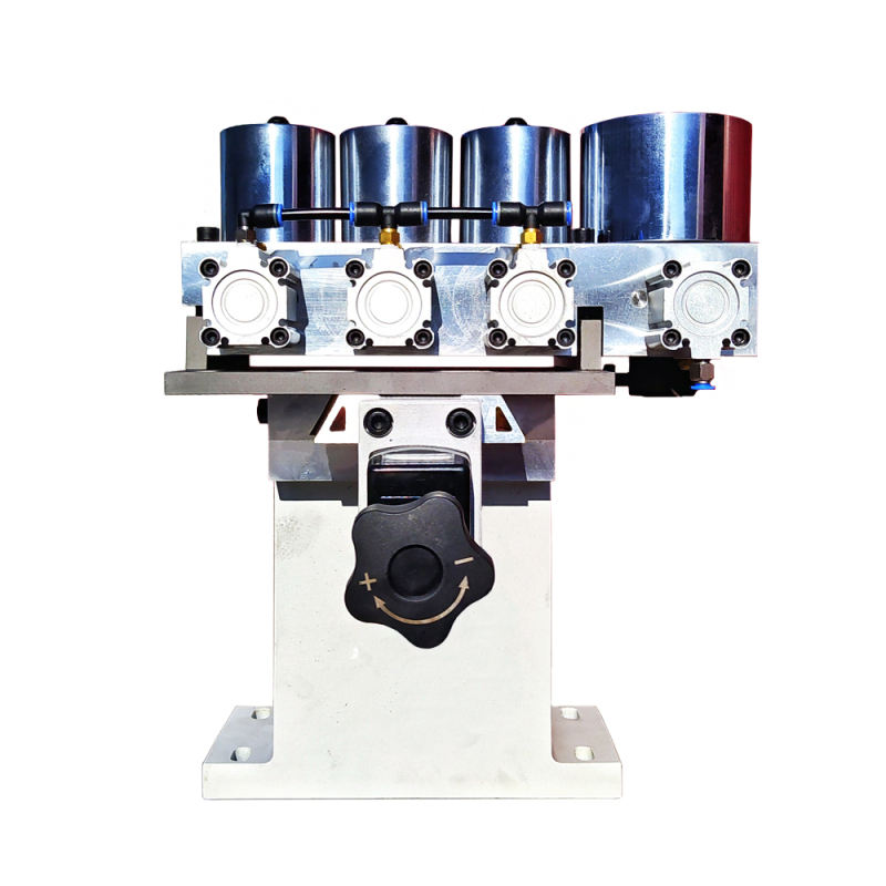 Clamp assembly for edge banding machines