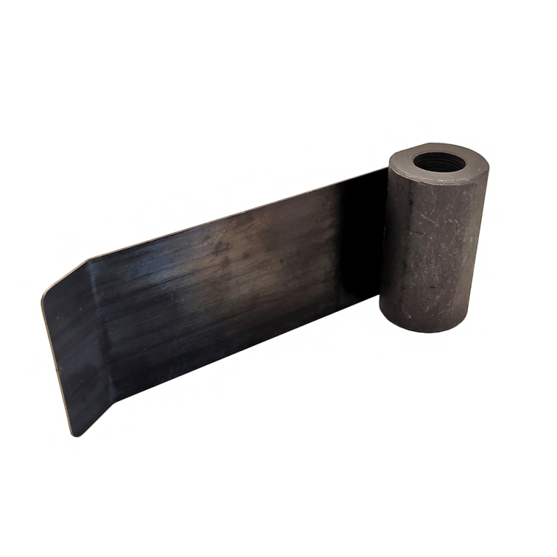 Edge feed clamp for edge banding machines