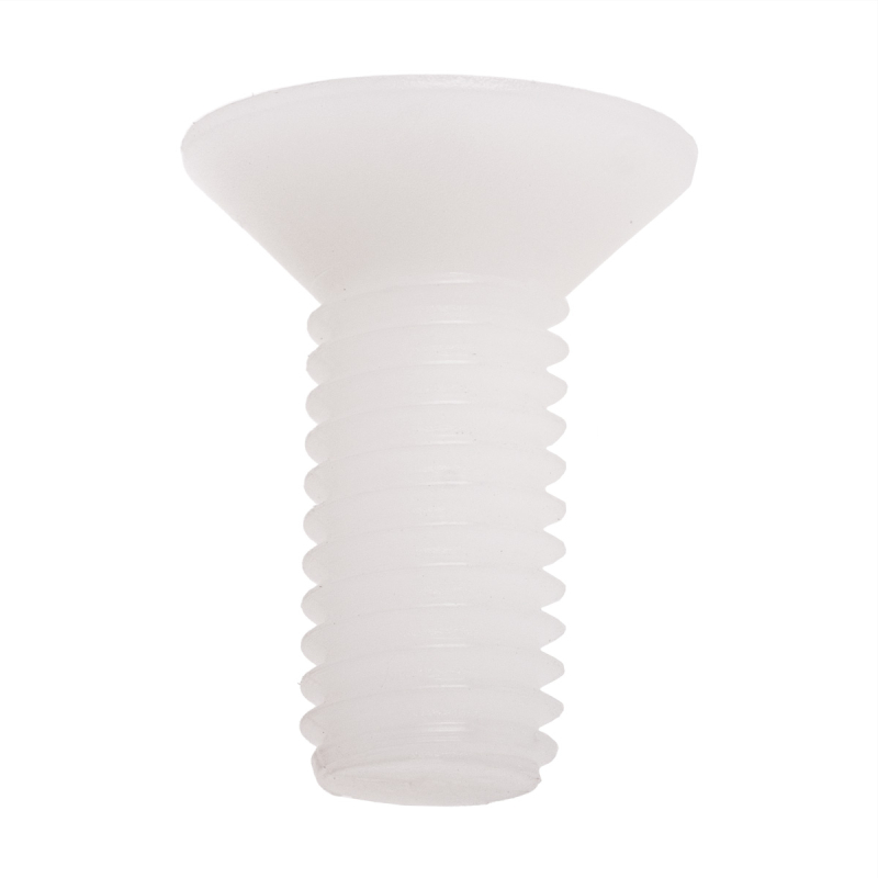 Nylon screw M8x20 for the worktable of CNC machining centers