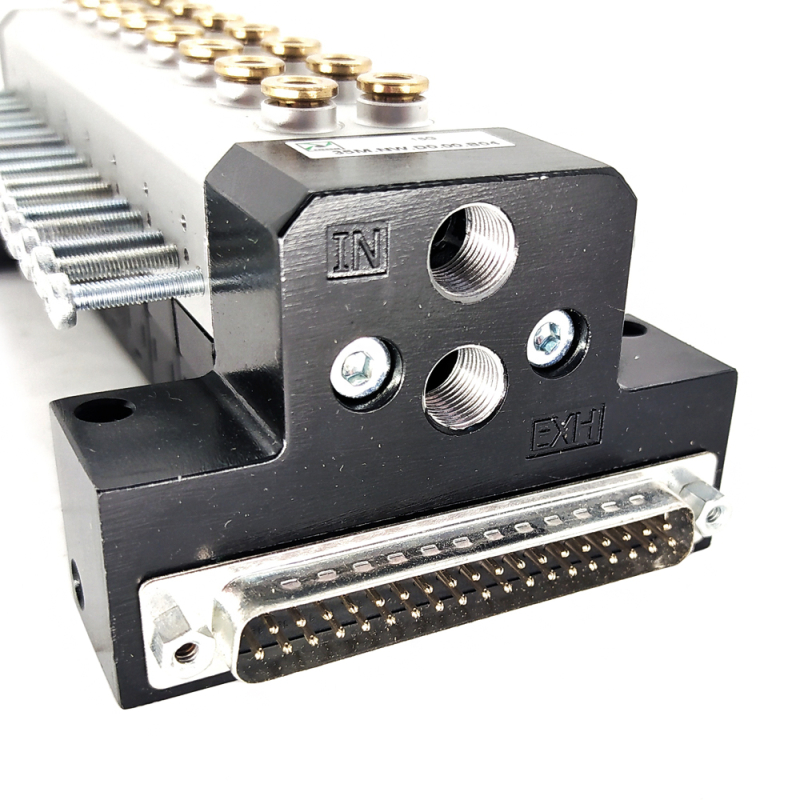 Pneumatic island 35M.NW.D0.00.B04 of drilling machine with CNC