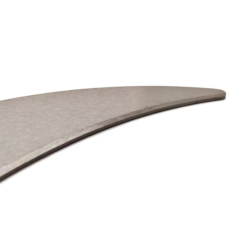 Riving knife 2.8 mm for sliding table saws with euro saw guard