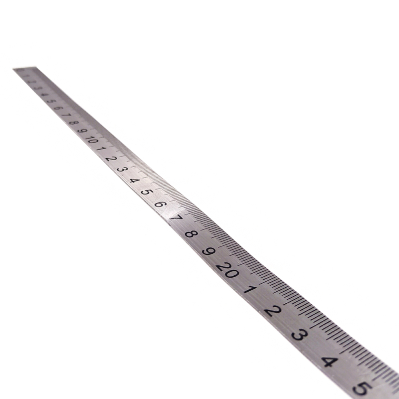Scale 0-125 cm, width - 1.5 cm for sliding table saw