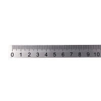 Scale 0-125 cm, width - 1.5 cm for sliding table saw