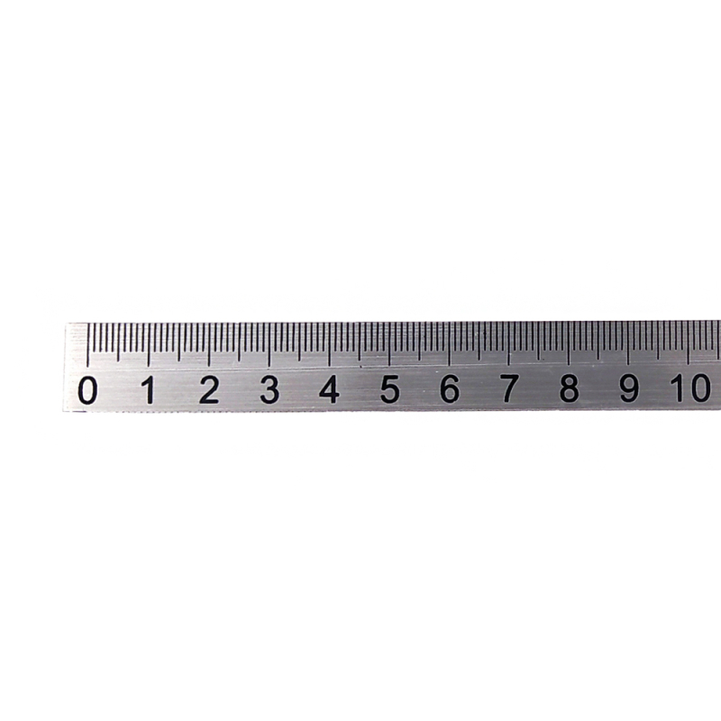 Scale 0-125 cm, width - 1.5 cm for sliding table saw