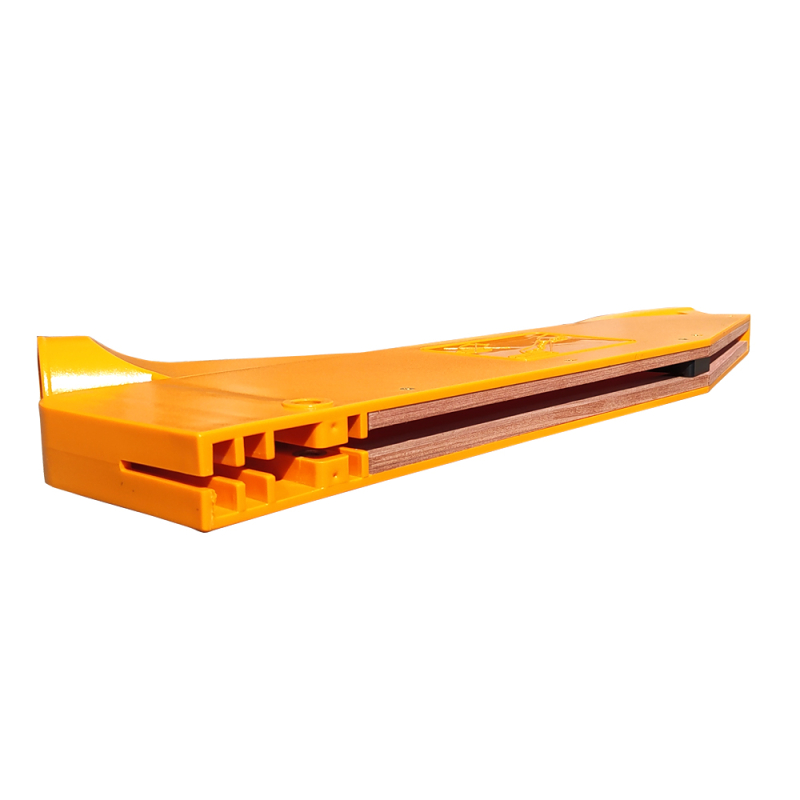 Saw guard for sliding table saw 55 cm