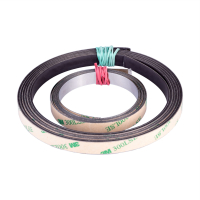 Magnetic strip kit for sliding table saw ruler