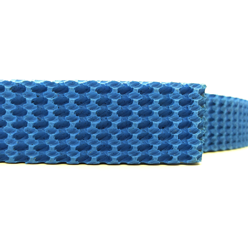 Clamping bar rubber blue 8x20 CNC saw centers