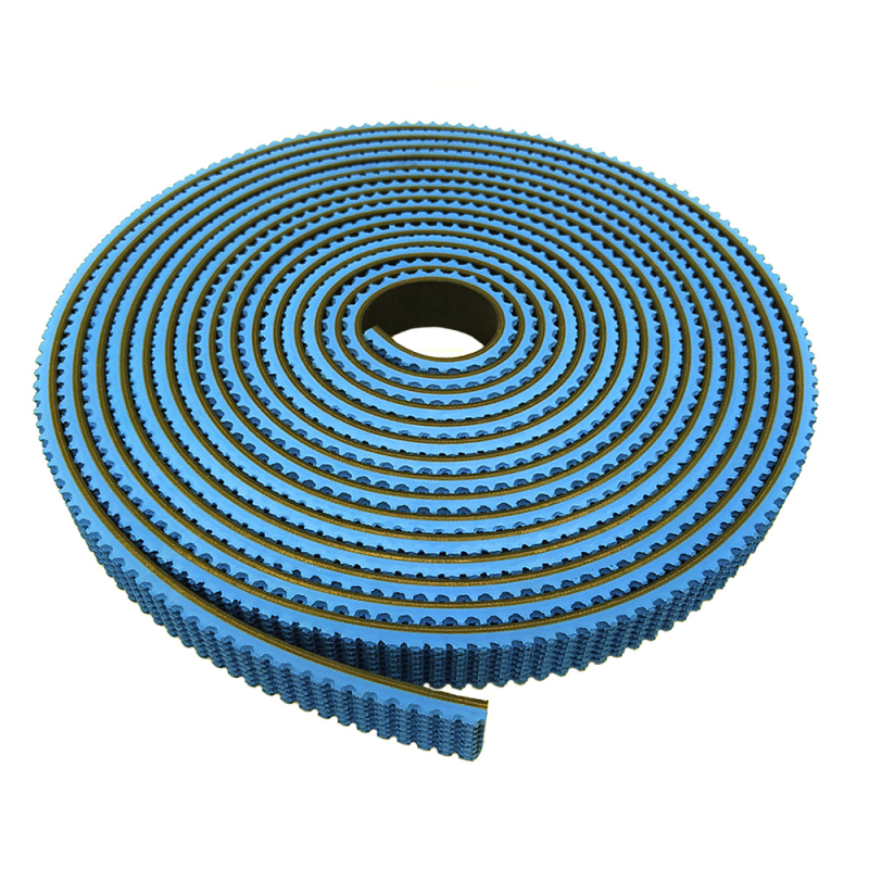 Clamping bar rubber blue 8x20 CNC saw centers