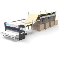 Cardboard box making machine WG8C1H4P4