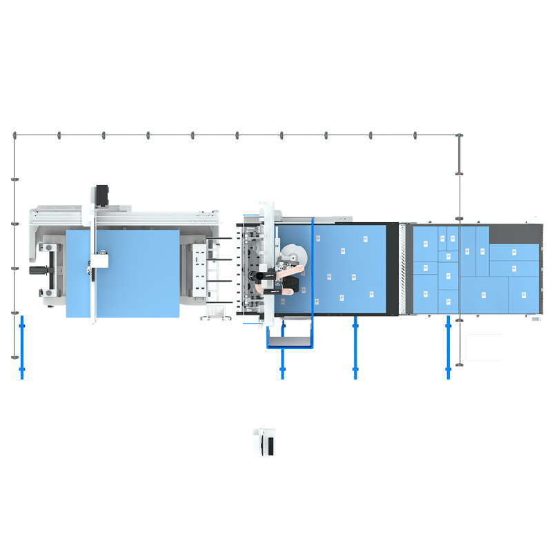 Automatic line KDT NESTING LINE based on KN-3710DE