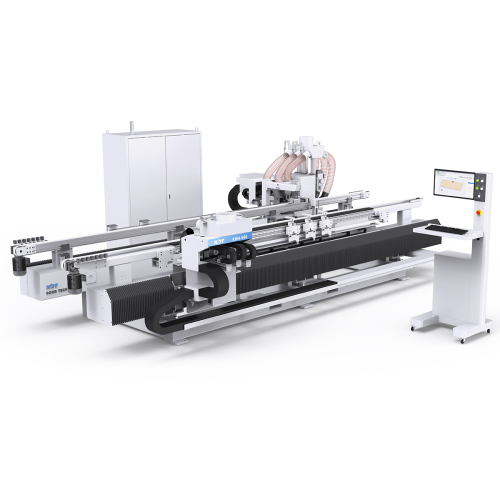 CNC machining center KHM-660B for lock, hinge and keyhole milling