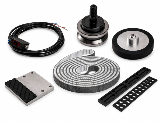 Spare parts for door leaf processing machines
