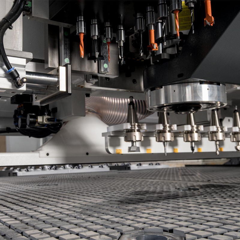 CNC Machining Center KN-2710DL Label