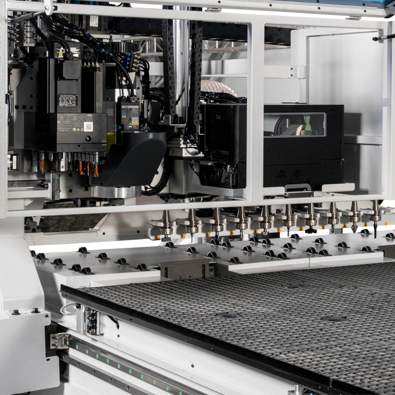 CNC Machining Center KN-2710DL Label