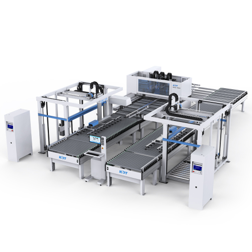 Automatic drilling line based on the KD-612THA machine with automatic loading/unloading