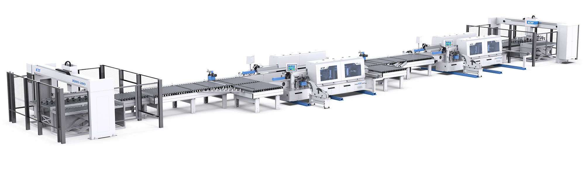 edge banding line diagram