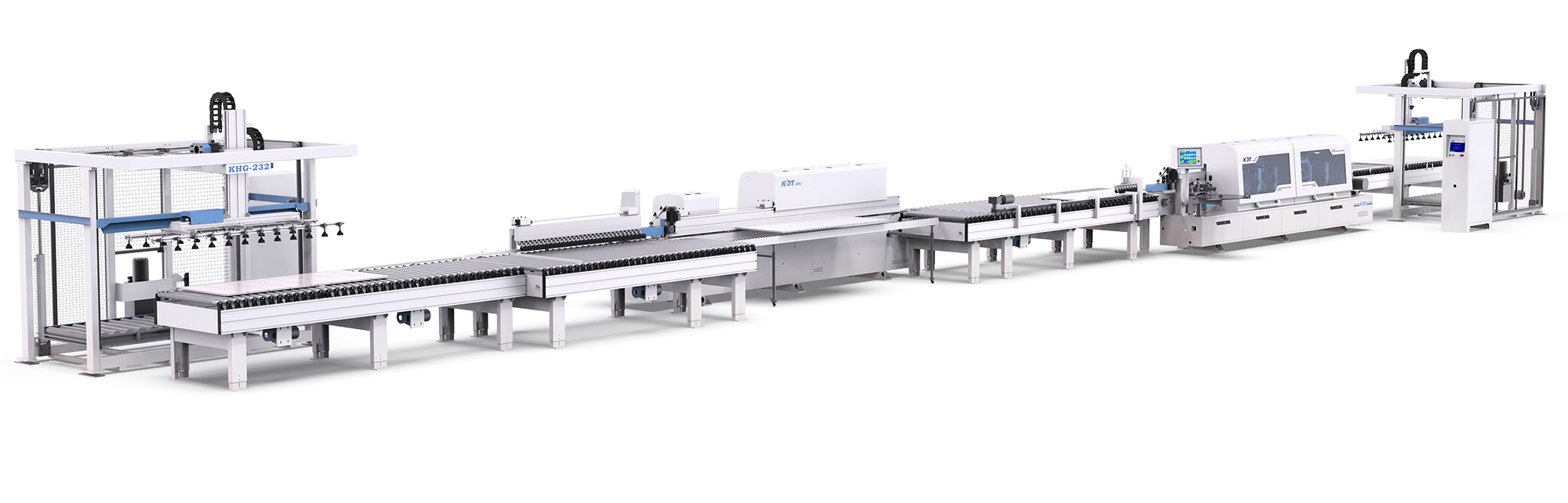 edge banding line diagram