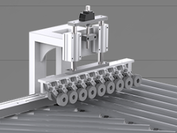 automatic feeder with clamp