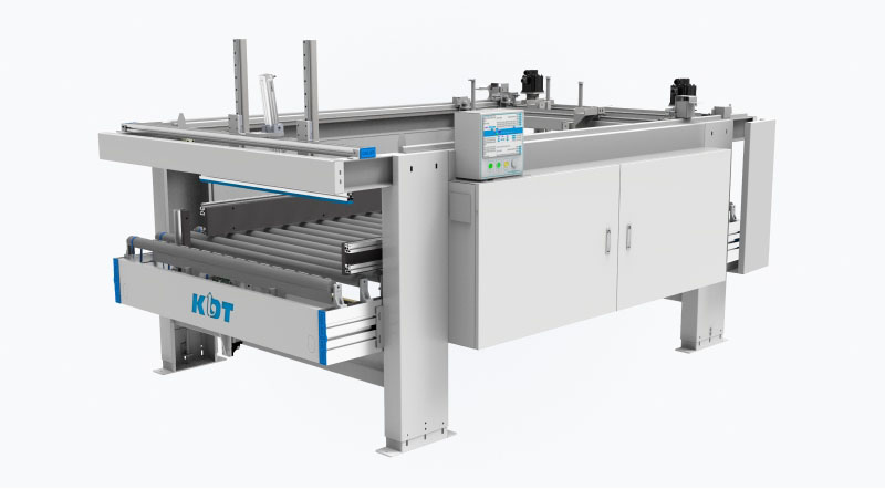 Automatic machine for measuring the dimensions of parts before packaging WG8M2