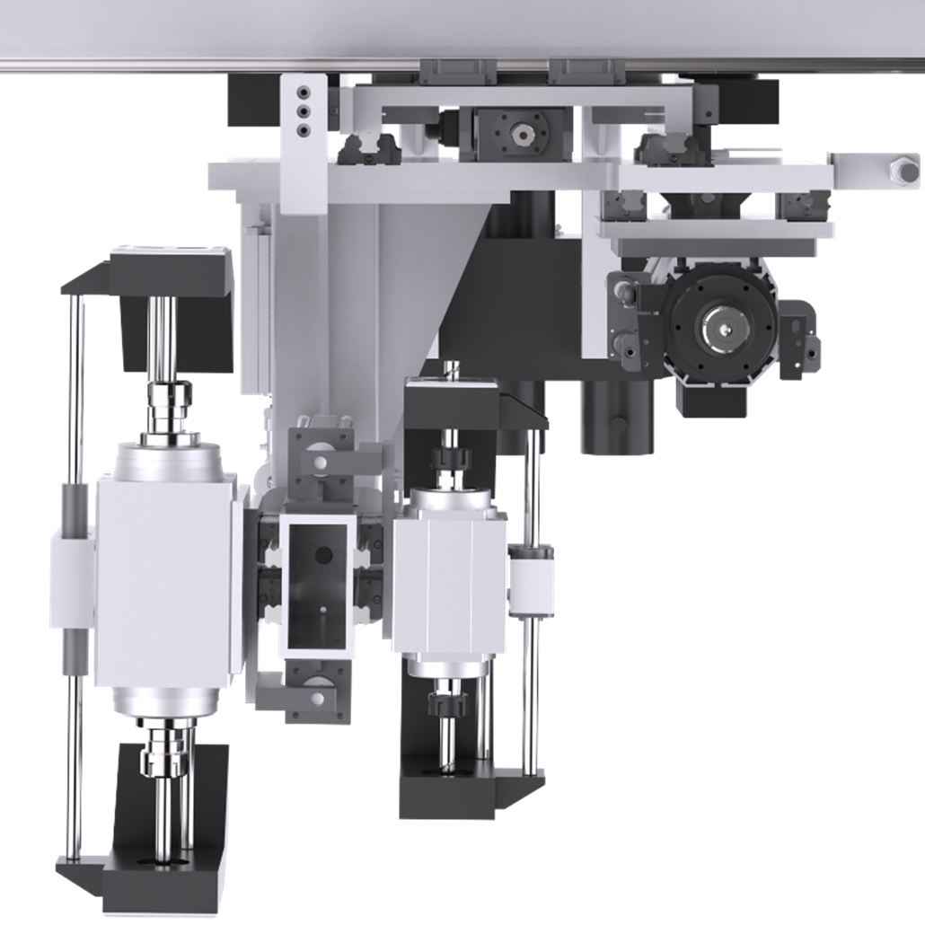 Rotary horizontal drilling and milling group