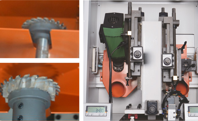 face pre-milling unit
