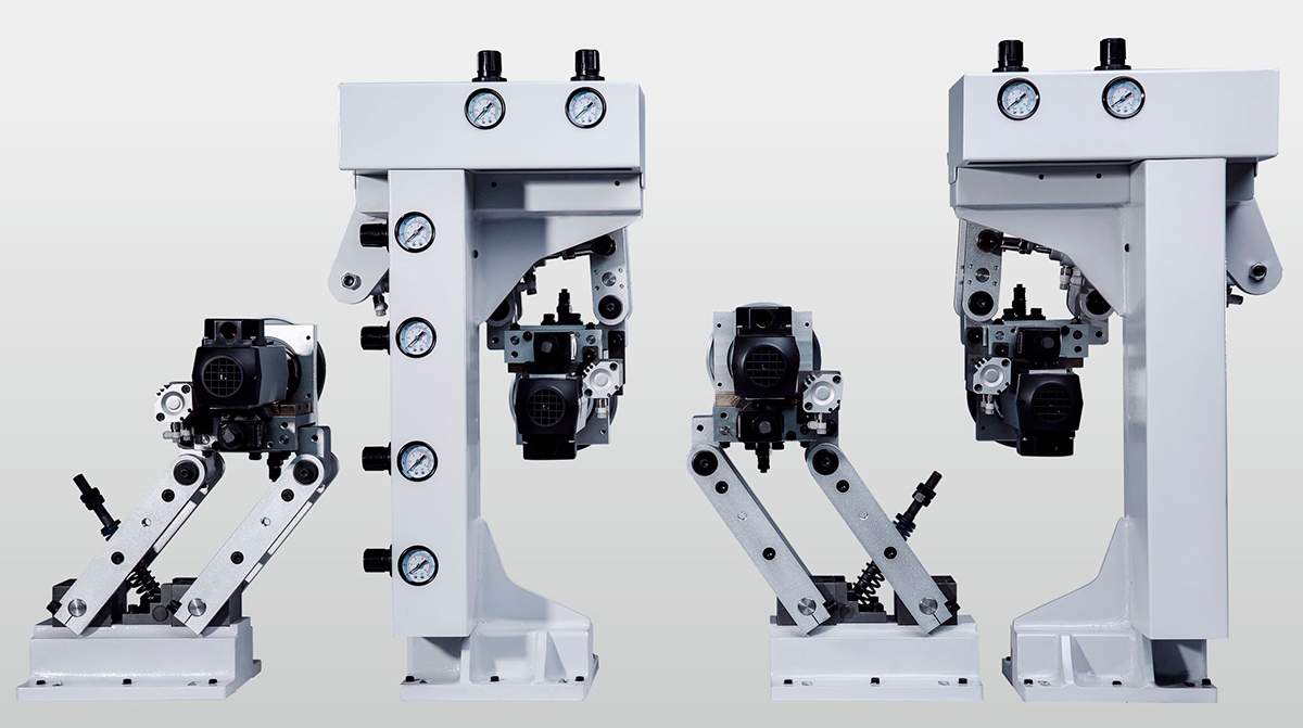 Corner rounding unit