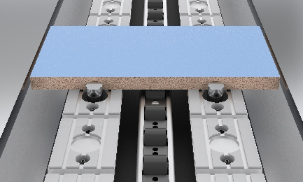 conveyor stop system