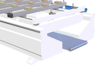 chip and piece removal conveyor