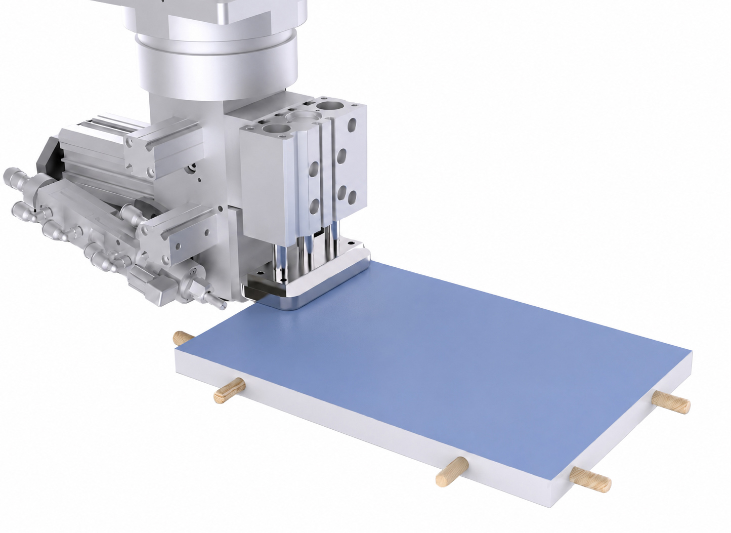 Automatic dowel insertion unit