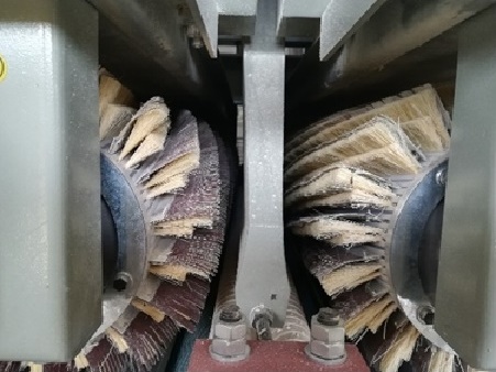 R2 - longitudinal "spiral" sanding group
